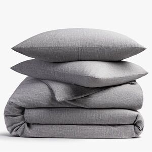 Parachute Gray Queen Bedding Set